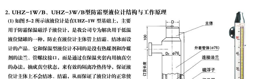 夹套型液位计